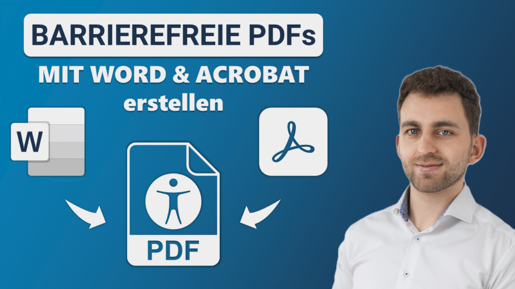 Kurs-Thumbnail Barrierefreies PDF aus Word erstellen (in Verbindung mit Acrobat)